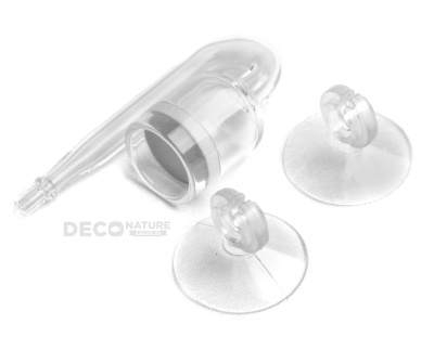 DECO NATURE TOOL DIFFUSOR CO2 Распылитель СО2 для баллоных систем с присосками, стеклянный